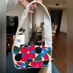 Sol and Mer Multicolor Flower Beaded Bag JCPenney